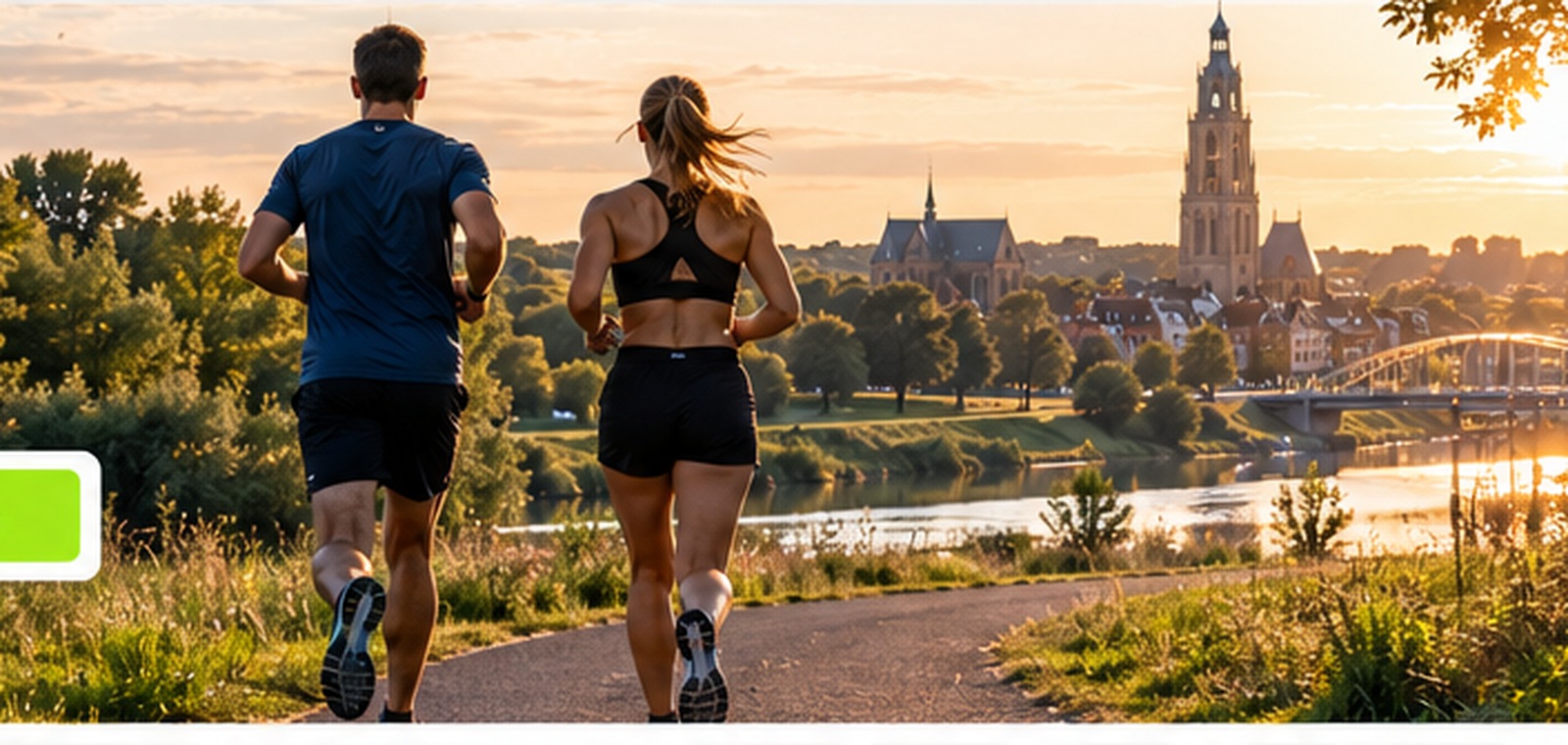 Hardlopen en wandelen in Nederland